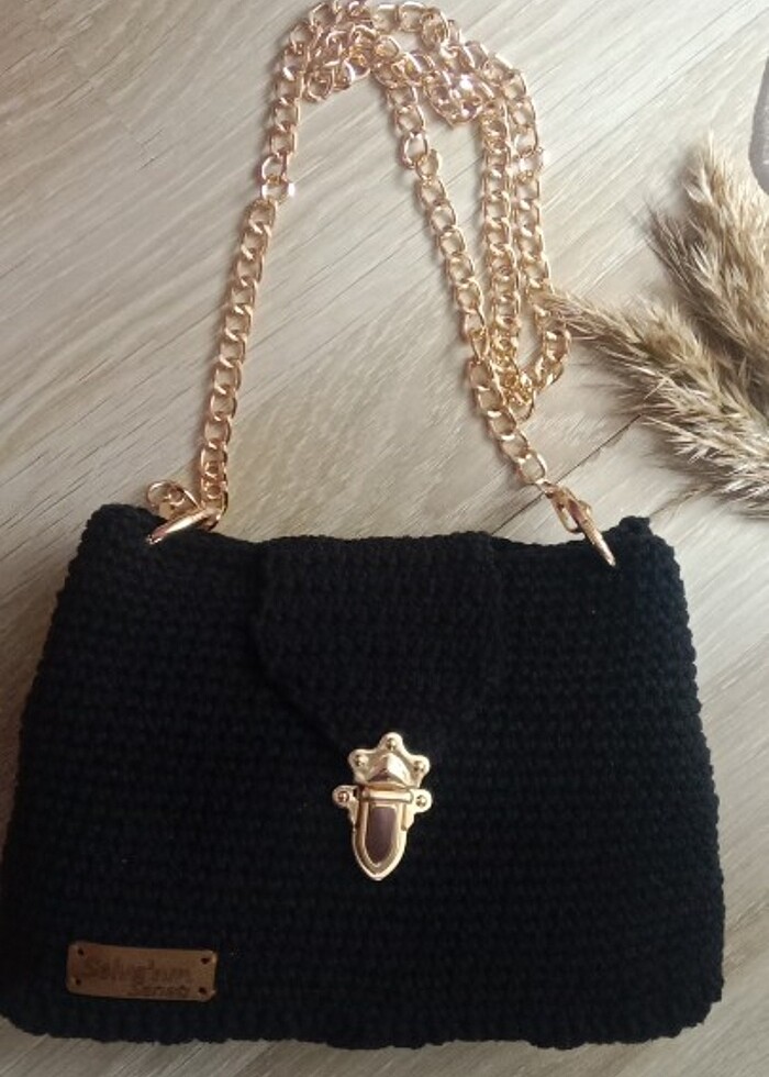 El örgü çanta - Görsel 4