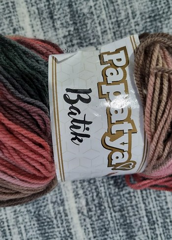 Papatyay Batik Çok Renkli El İşi İpliği