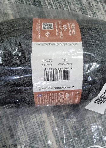 Papatyay Batik Çok Renkli El İşi İpliği