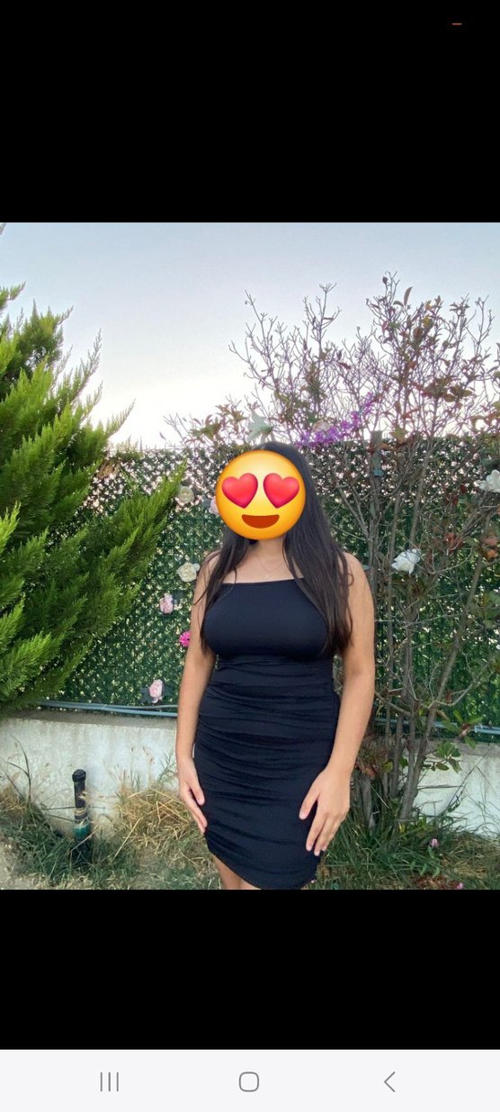 Siyah Drapeli Straplez Mini Elbise - Görsel 2