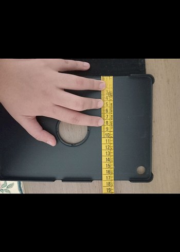 Siyah Döner Tablet Kılıfı - Görsel 4