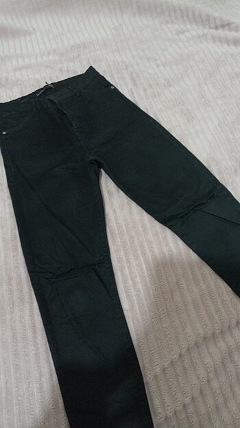 Bershka Siyah kot pantolon