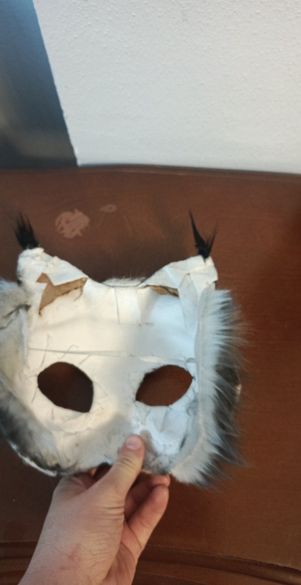 gri vaşak maskesi - Görsel 3