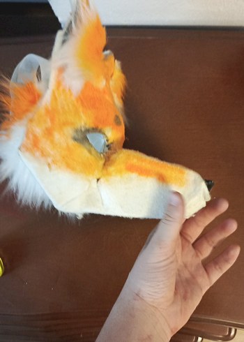 Turuncu tilki maskesi - Görsel 4