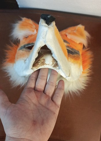 Turuncu tilki maskesi - Görsel 6