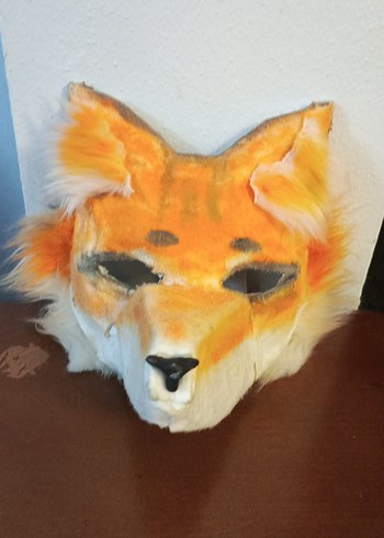 Turuncu tilki maskesi - Görsel 7