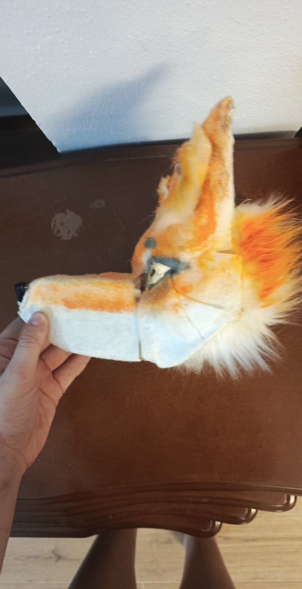 Turuncu tilki maskesi - Görsel 2