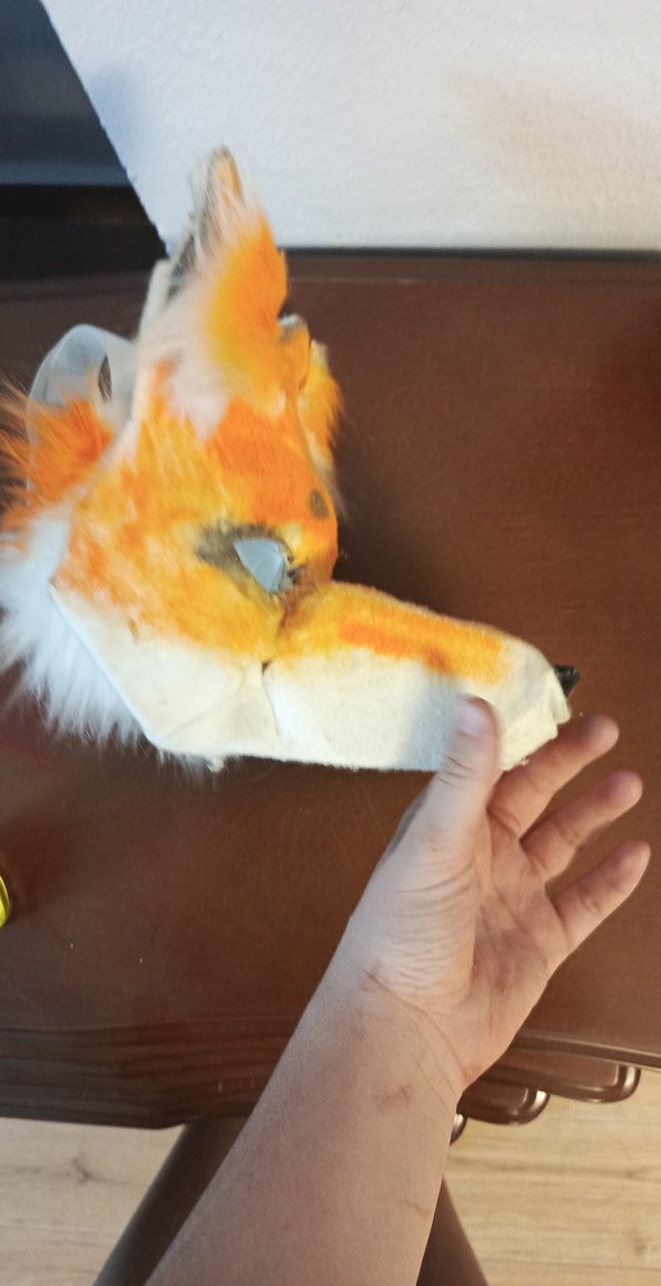 Turuncu tilki maskesi - Görsel 4