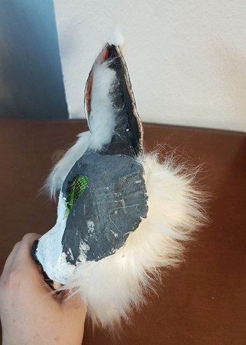 gri kedi maskesi - Görsel 2