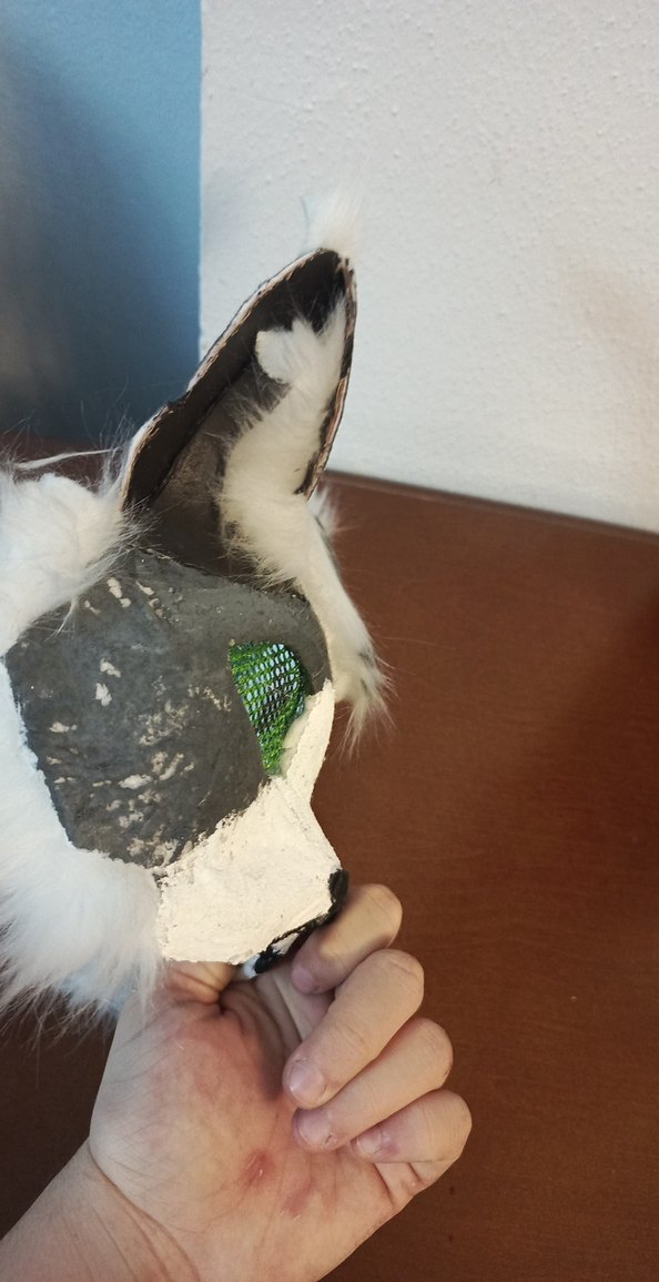 gri kedi maskesi - Görsel 4