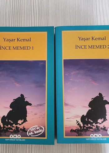 Yaşar Kemal - İnce Memed 1 & 2 Roman Seti
