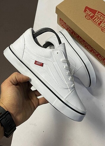 Vans Old Skool Beyaz Sneaker Ayakkabı