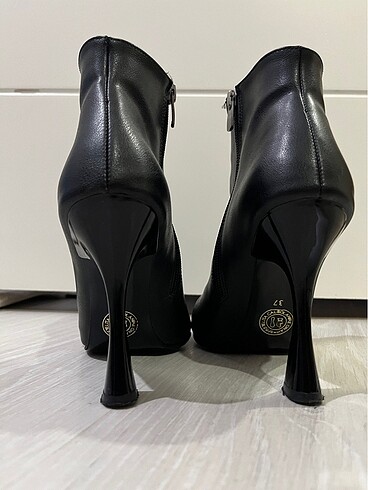 37 Beden siyah Renk Siyah stiletto bot