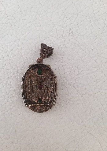 Diğer Yeşil Boncuklu Vintage Kadın Kolye Ucu