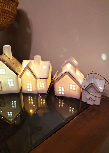 Beyaz Ev Şeklinde 2li - Görsel 9