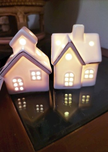 Beyaz Ev Şeklinde 2li - Görsel 2