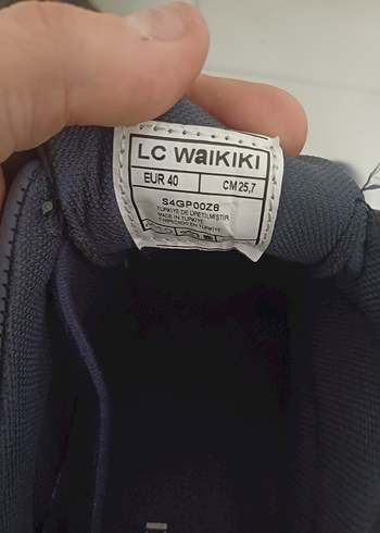 Gri Erkek Bağcıklar 40 numara - Görsel 4