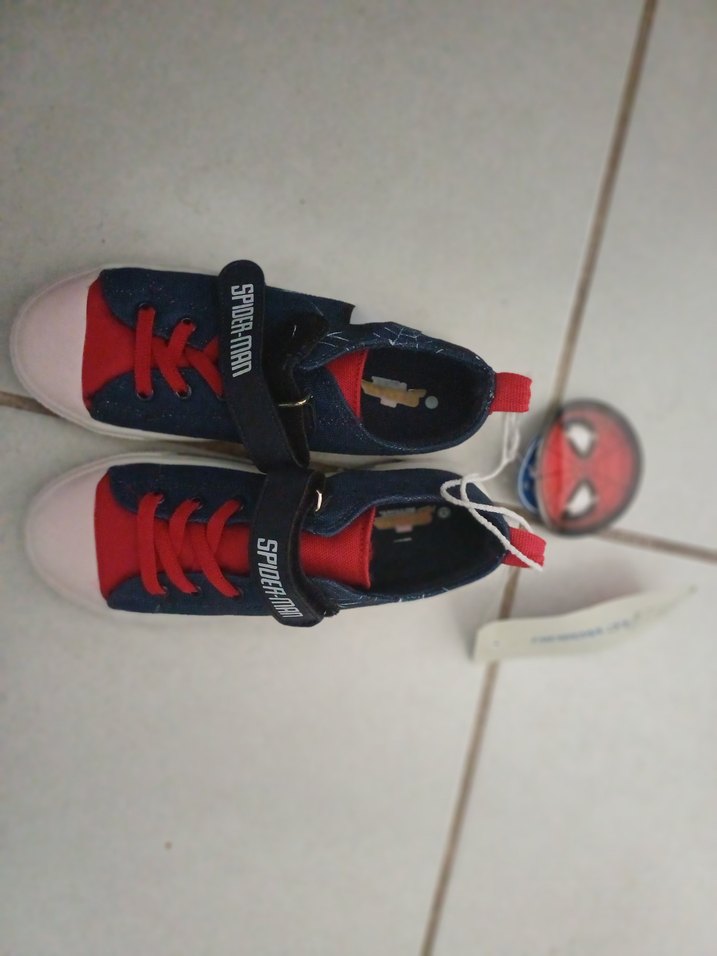 Erkek Çocuk Spiderman Baskılı Renkli Spor Ayakkabı - Görsel 2