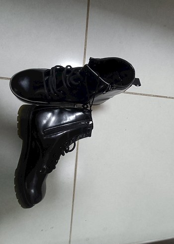 Siyah Gotik Kadın Stiletto Topuklu Botlar - Görsel 2