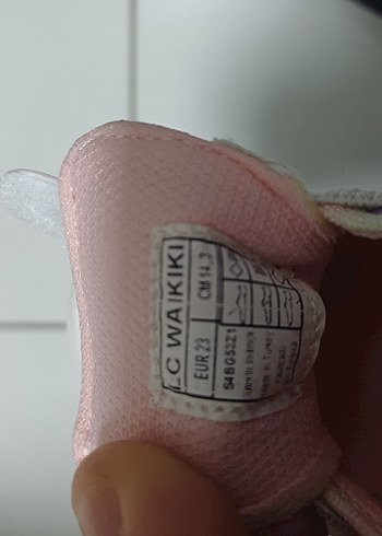 Kız Çocuk Çok Renkli Baskılı Spor Ayakkabı - Görsel 3