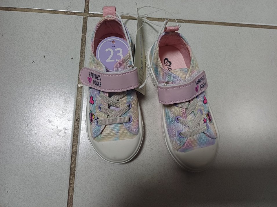 Kız Çocuk Çok Renkli Baskılı Spor Ayakkabı - Görsel 2