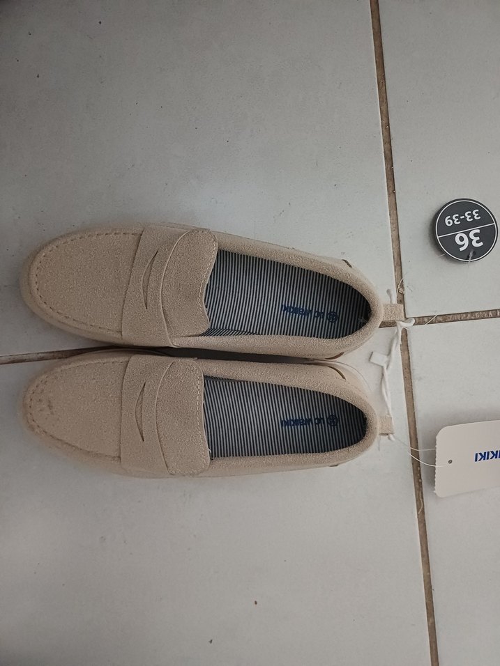 Bej Süet Erkek Çocuk Özel Gün Ayakkabısı - Görsel 2