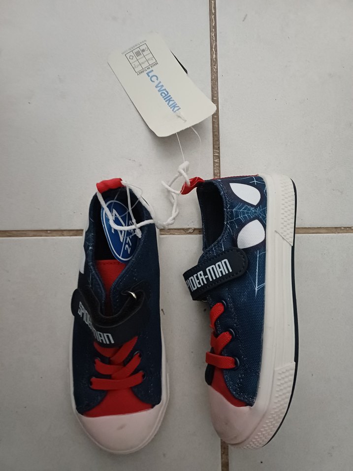 Erkek Çocuk Renkli Örümcek Adam Spor Ayakkabı - Görsel 3