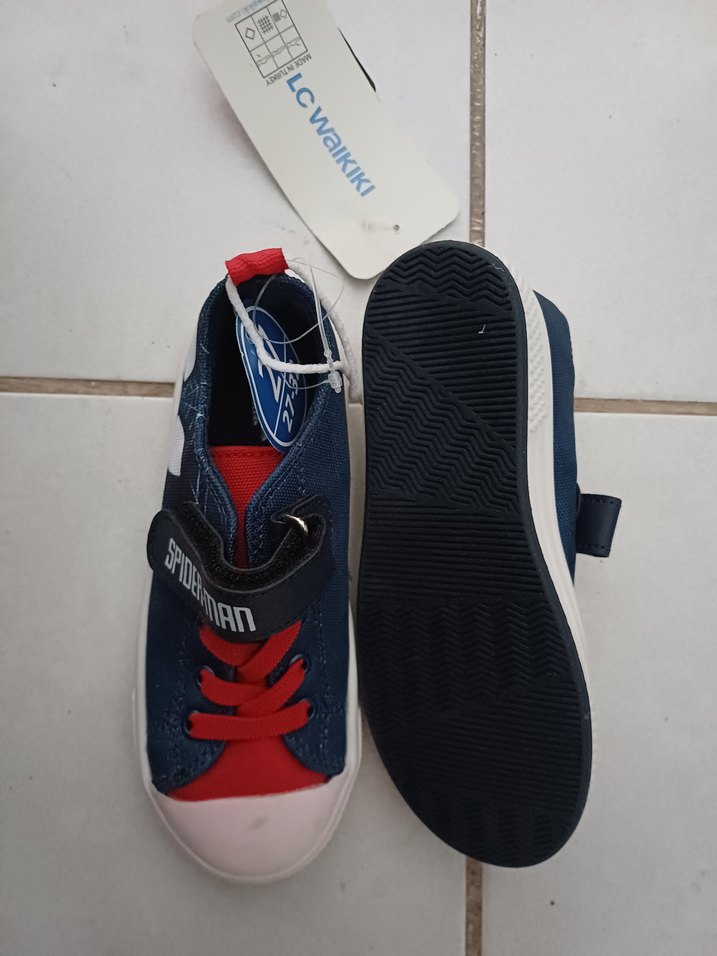 Erkek Çocuk Renkli Örümcek Adam Spor Ayakkabı - Görsel 4