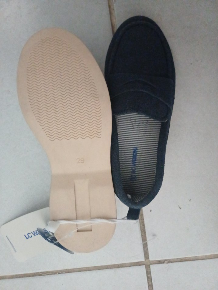 Lacivert Erkek Çocuk Cırtlı Özel Ayakkabı - Görsel 3