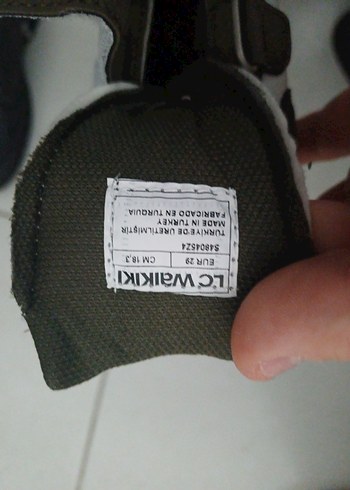 Erkek Çocuk Sarı Gri Baskılı Cırt Cırtlı Spor Ayakkabı - Görsel 4