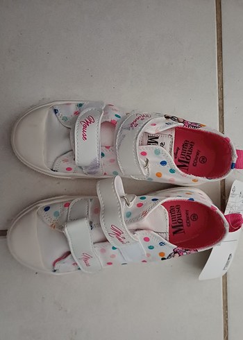 Kız Çocuk Beyaz Renkli Spor Ayakkabı - Görsel 2