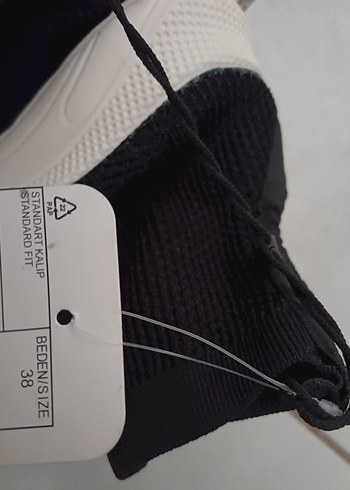 Kadın Siyah Dolgu Topuklu Spor Ayakkabı - Görsel 3