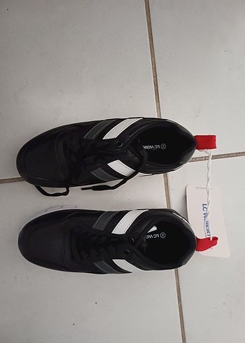 Erkek Siyah Spor Ayakkabı - Görsel 2