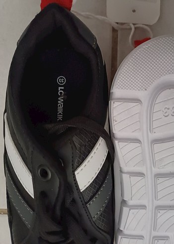 Erkek Siyah Spor Ayakkabı - Görsel 4