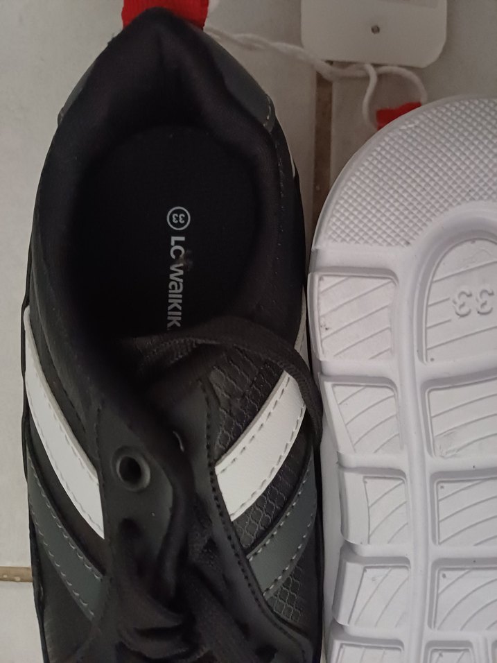 Erkek Siyah Spor Ayakkabı - Görsel 4