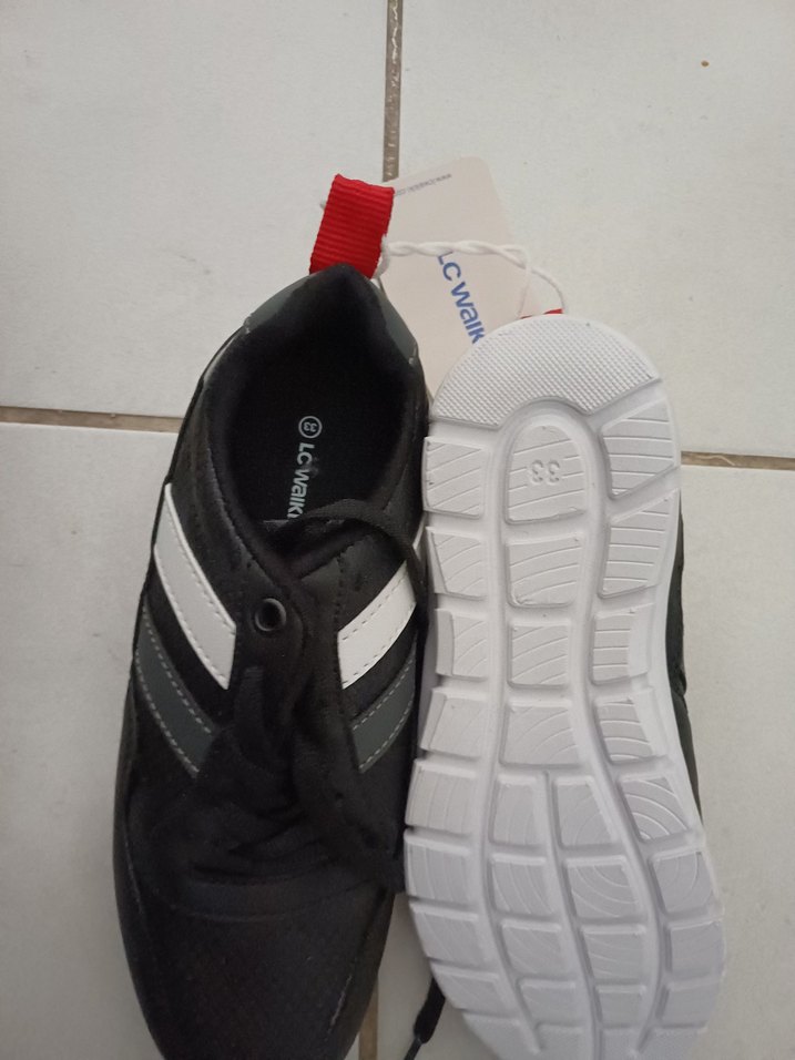 Erkek Siyah Spor Ayakkabı - Görsel 3