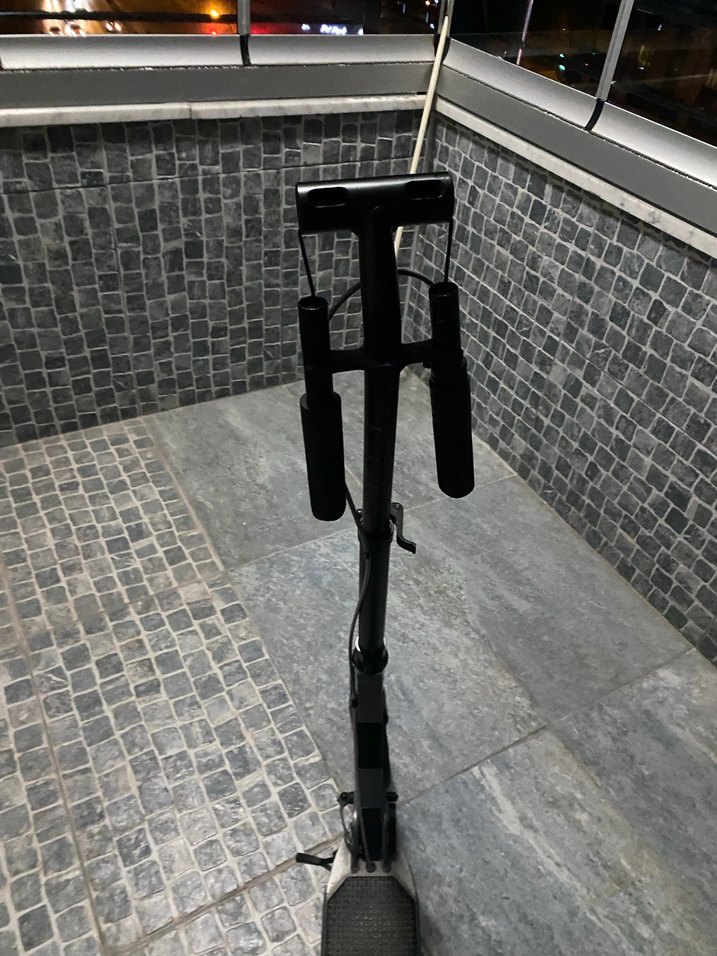 Koyu Siyah Çocuk Scooter - Görsel 4