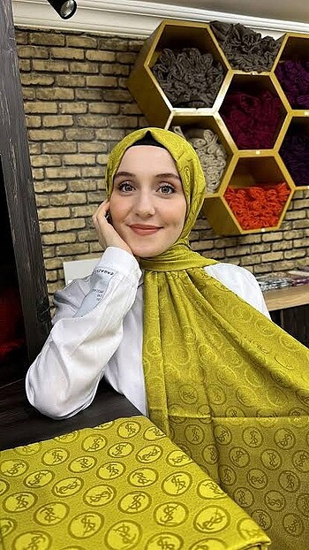 YSL Yağ Yeşili Şal