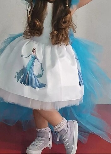Elsa Doğum Günü kıyafeti