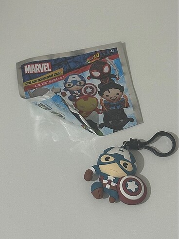 ORİJİNAL MARVEL KAPTAN AMERİKA ANAHTARLIK CHARM