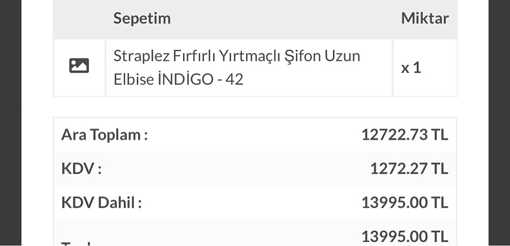 Alfabeta fırfırlı yırtmaçlı abiye - Görsel 9