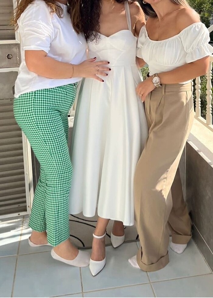 Gelinlik dış çekim nikah nişan elbisesi tangül &ali?s moda evi - Görsel 2