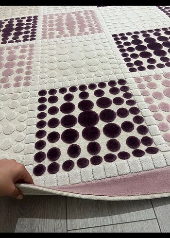 Kareli 4m2 Modern Halı - Görsel 2