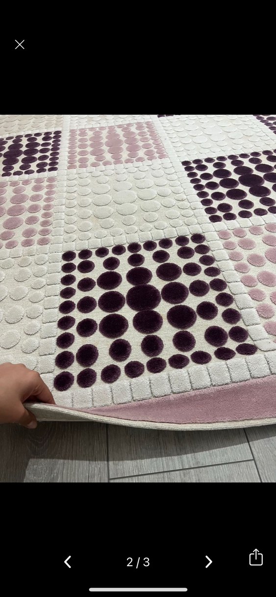 Kareli 4m2 Modern Halı - Görsel 2