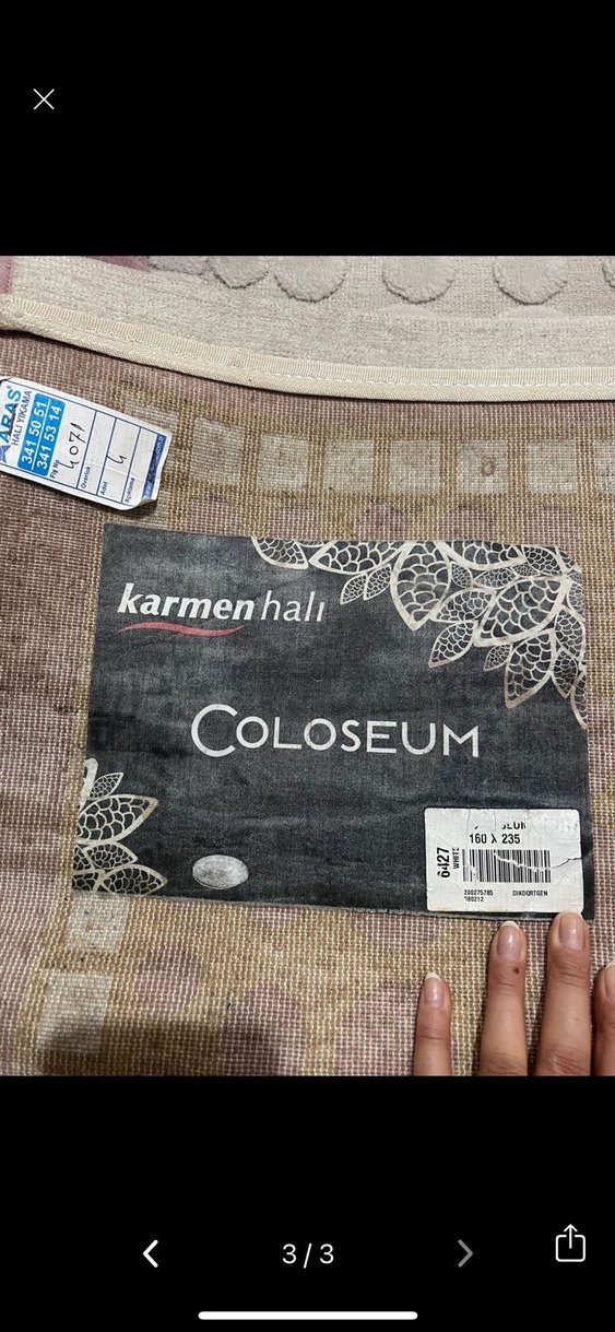 Kareli 4m2 Modern Halı - Görsel 3