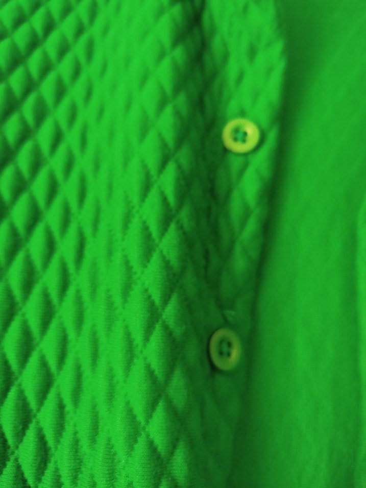 Yeşil Düğmeli Kadın Gömlek - Görsel 3