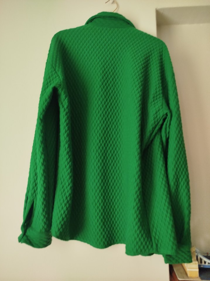 Yeşil Düğmeli Kadın Gömlek - Görsel 4