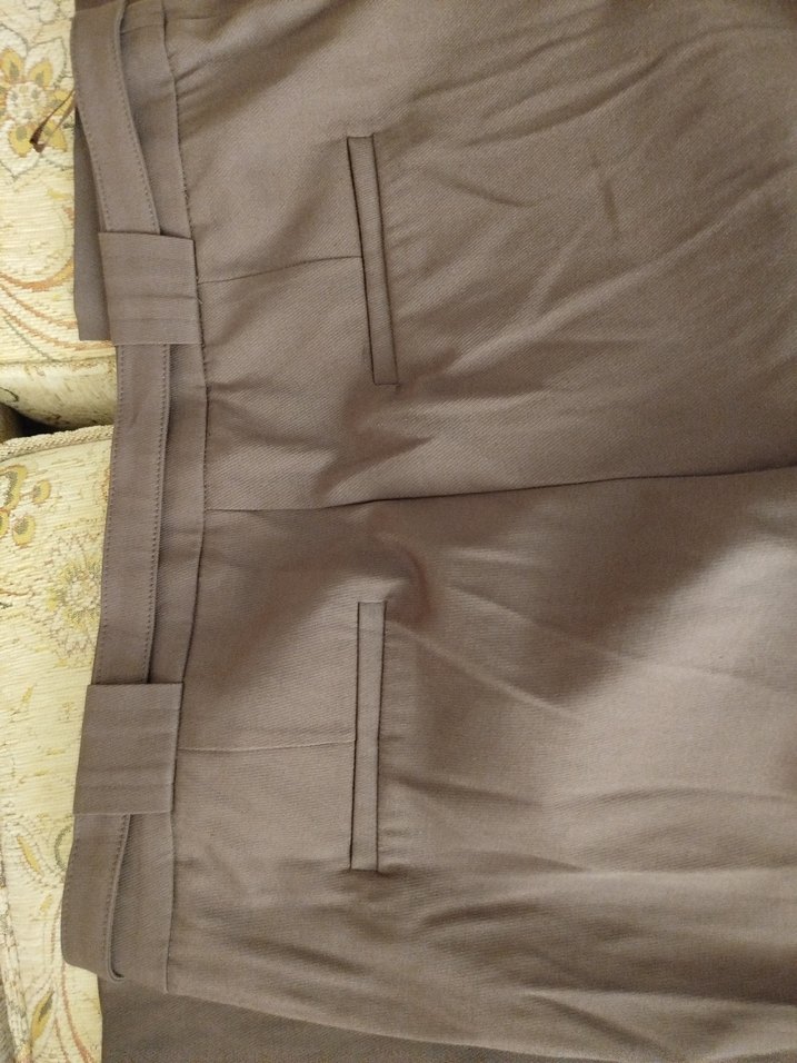 adL Bej Midi Kadın Kumaş Pantolon - Görsel 4