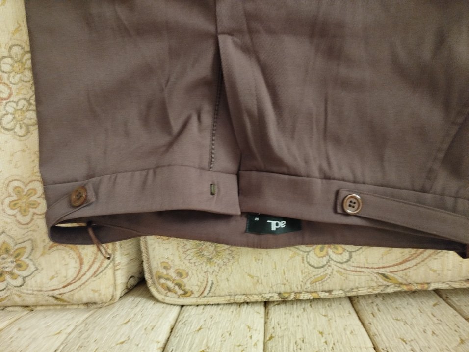 adL Bej Midi Kadın Kumaş Pantolon - Görsel 3