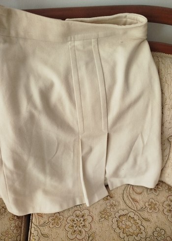 Bej Süet Mini Kadın Blazer Ceket - Görsel 7